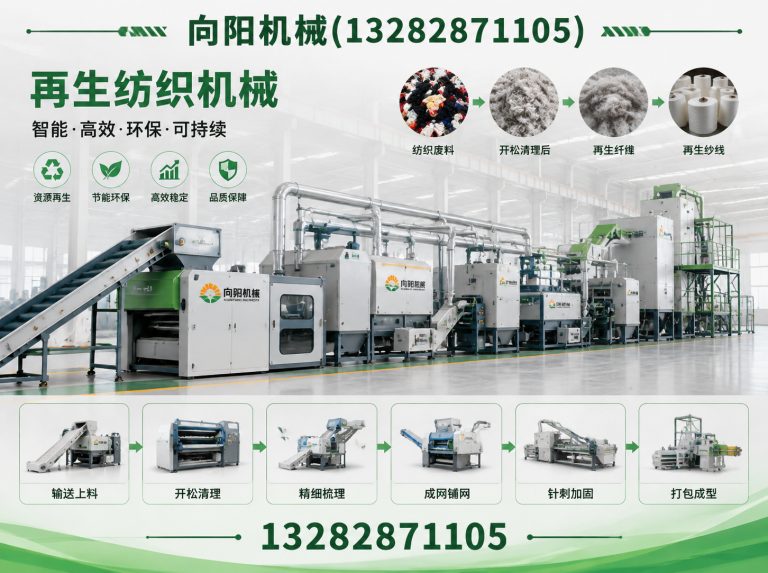 嘉峪关再生纺织机械展示图